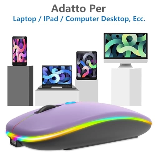 Rechargeable Wireless Mouse - Bluetooth