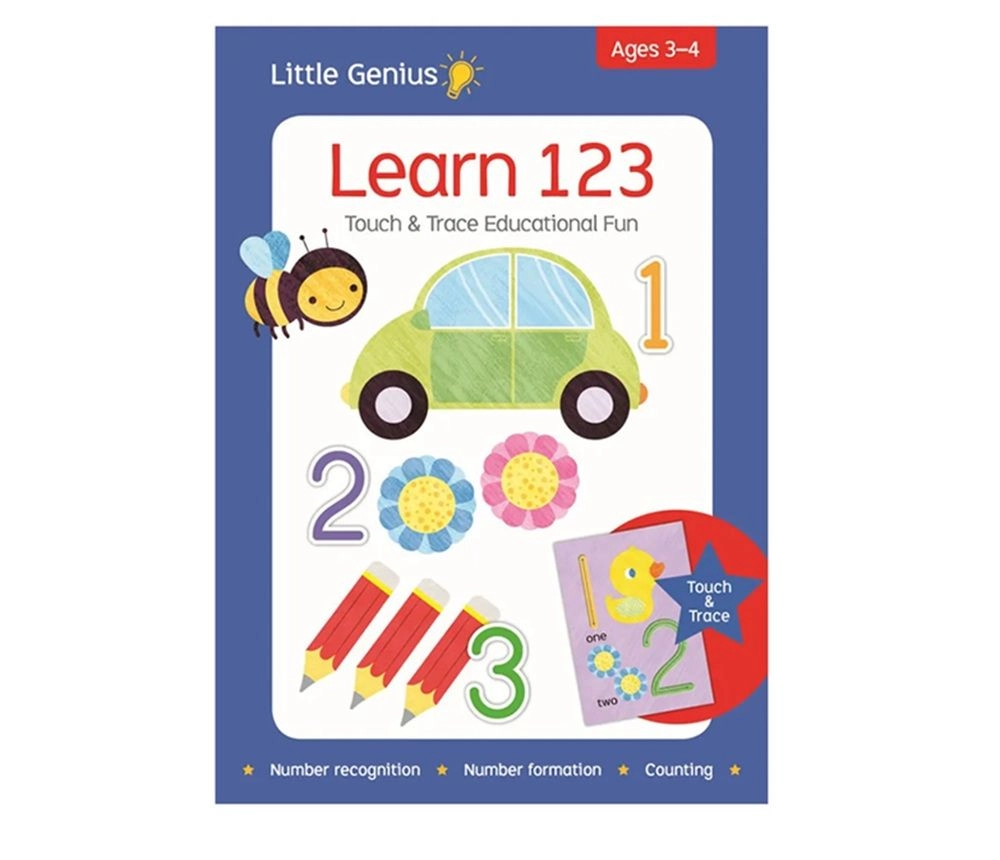 Edu Fun Little Genius Cards 123 - 3 +