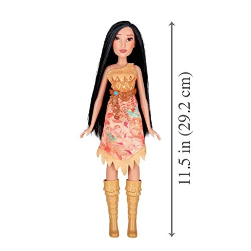 Pocahontas Fashion Doll - Long Black Hair Royal Shimmer Ages 3+