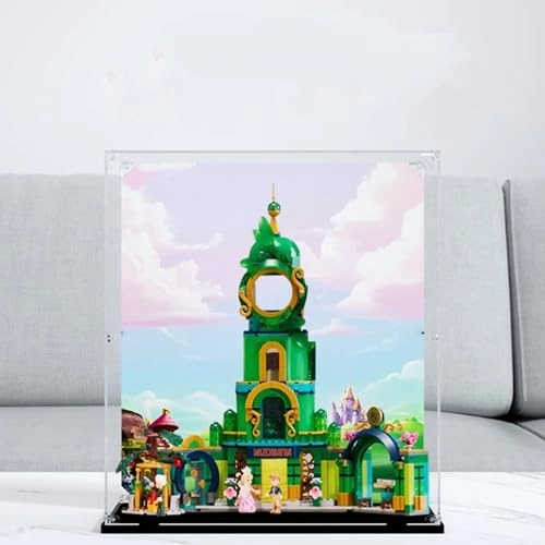 Acrylic Display Box for LEGO 75684 Welcome to The Emerald City Model