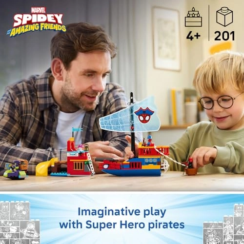 Marvel Team Spidey Pirate Ship - Spider-Man