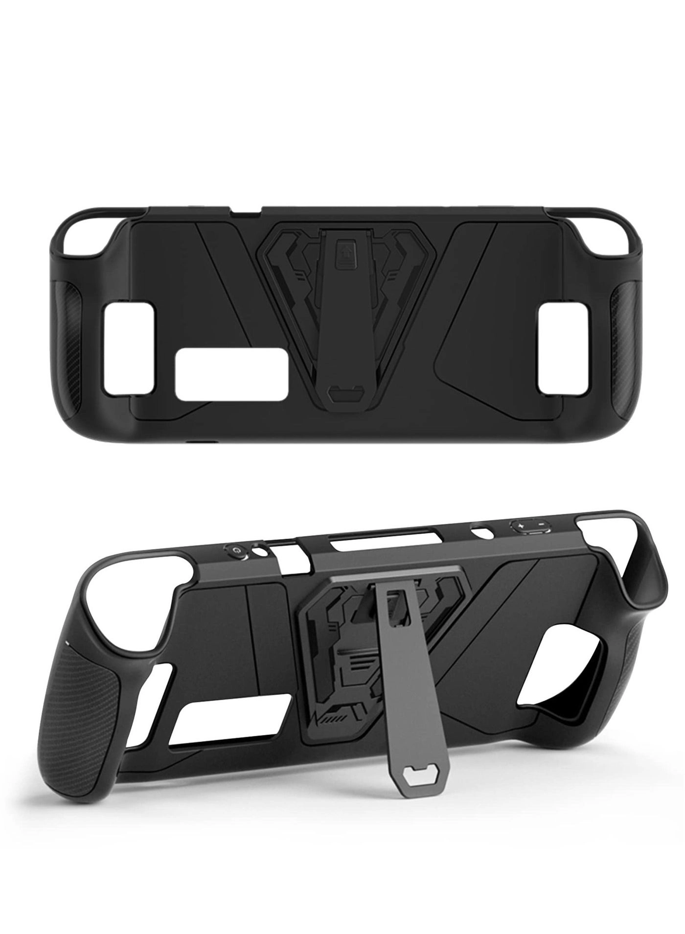 Protective Case for Steam Deck - Kickstand TPU Black