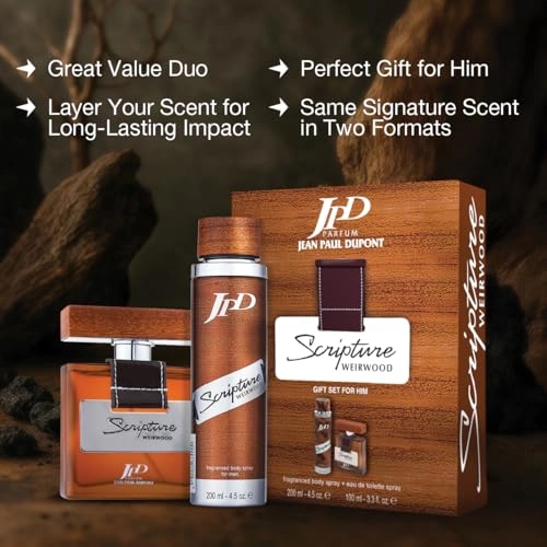 Scripture Weirwood - Eau de Toilette + Scripture Weirwood - Body Spray - Oriental Floral and Woody 2