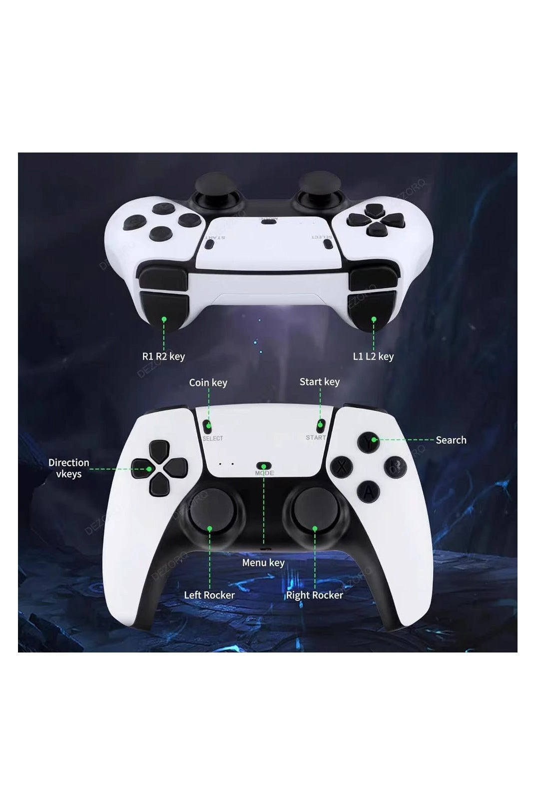 M15 - Retro Dual Wireless 4K Ultra HD Output