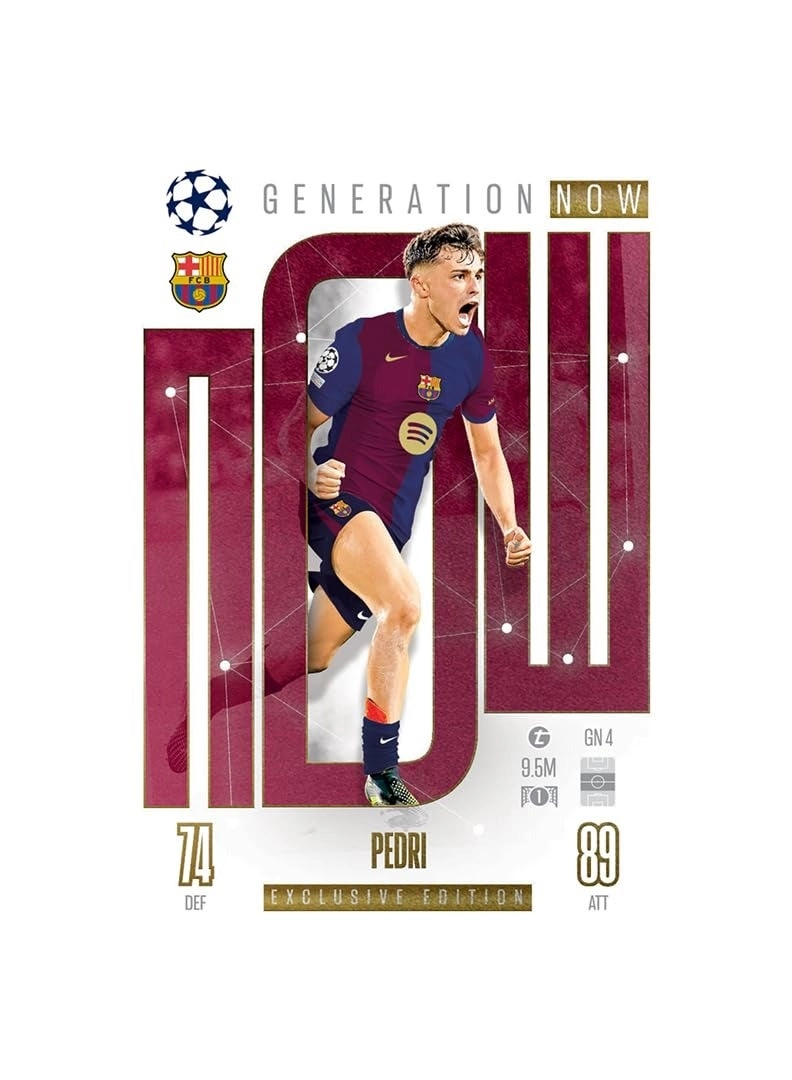 UEFA Champions League Match Attax Update Collection - Snow Ballers Pack #3 63 pcs