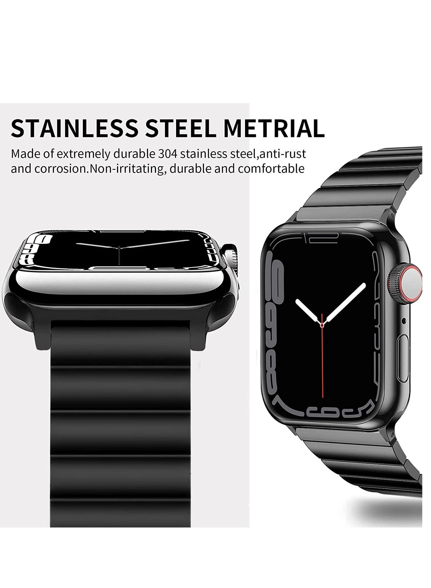 Metal Watch Band Strap for Watch Ultra & Series 8/7/6/5/4/3/2/1 - 42mm/44mm/45mm/49mm