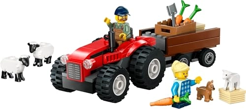 Farm Tractor (60461) - Trailer Sheep 2 minifigures