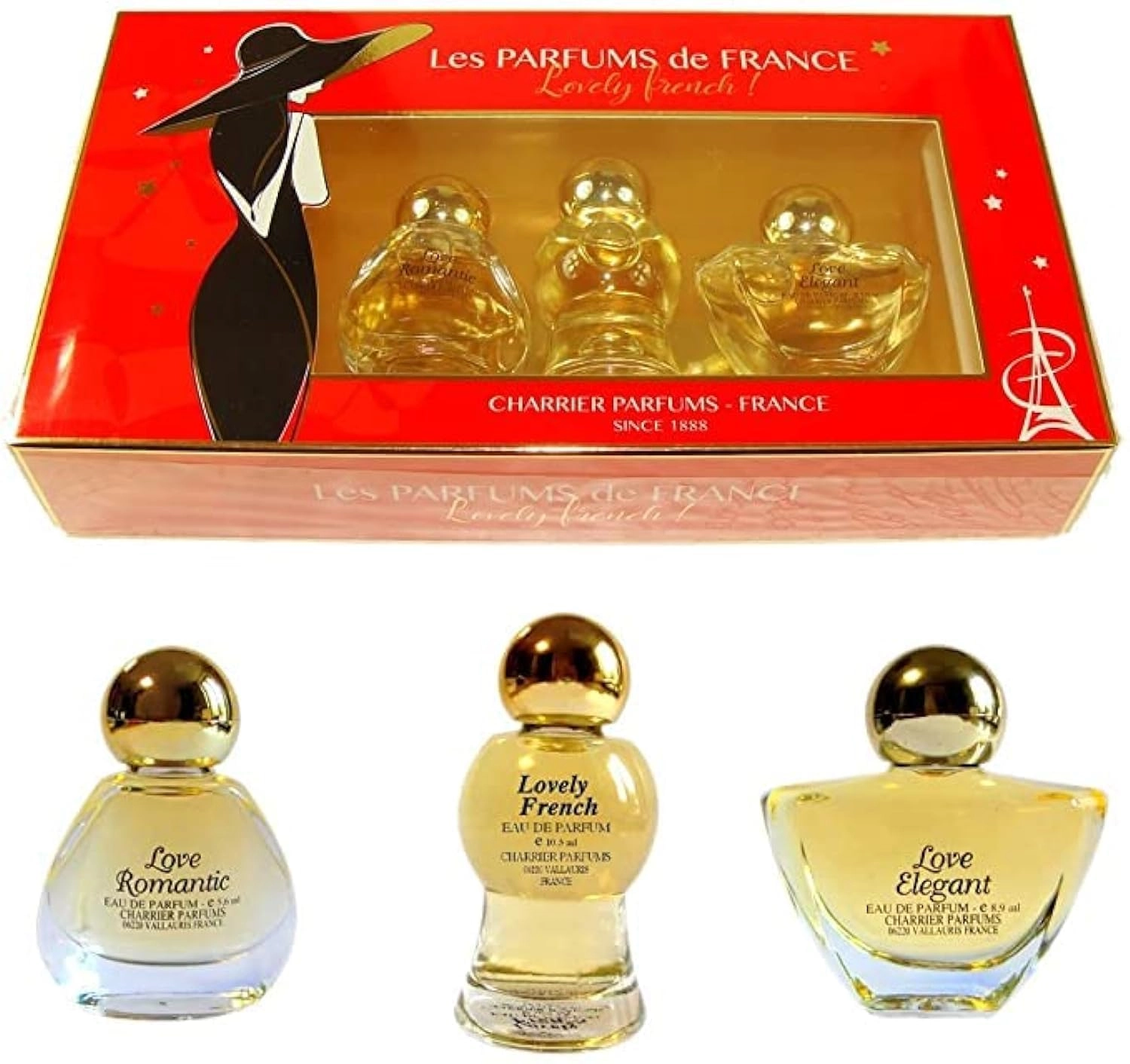 Charrier Parfums Lovely French Eau de Parfum - 25ml Set