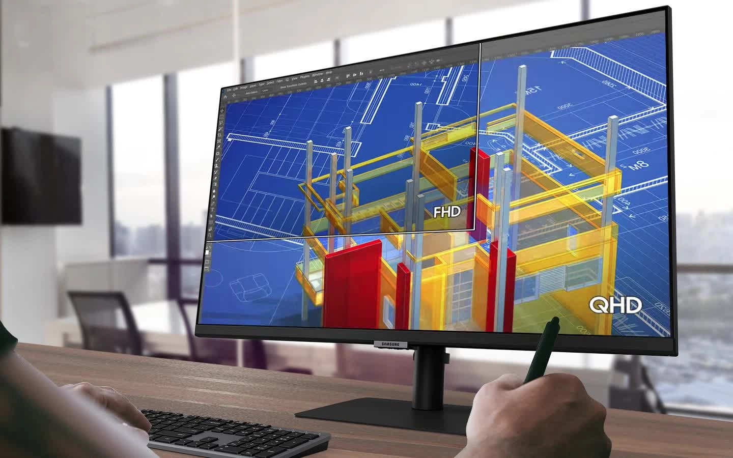 S27A800U - LS27A800UJUXEN 27 Inches 2560 x 1440