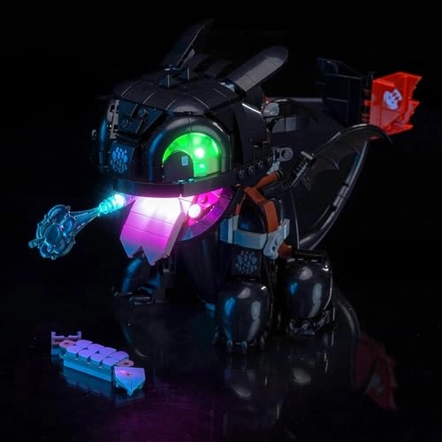 Light kit for LEGO How to Train Your Dragon: Toothless 10375 - Plastic 1 less than 5V