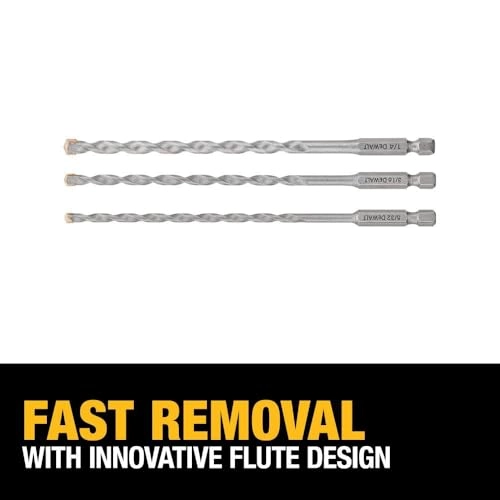 DWA5103 - Masonry Bit Set 3 Piece