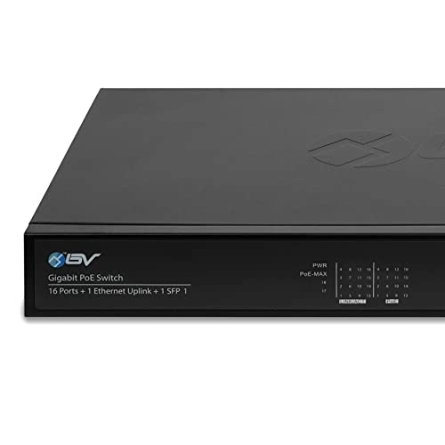 16 Gigabit PoE+ Ports | 230W 16-Ports