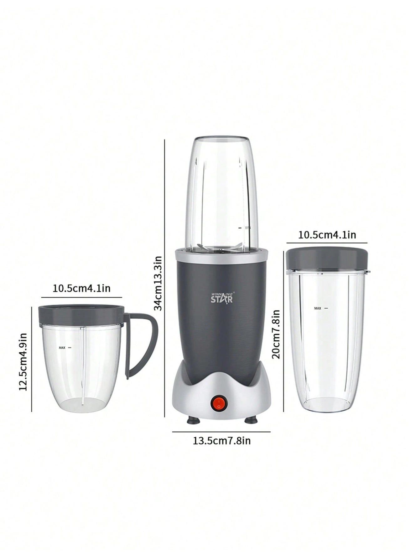 Juicer Blender - 900 W 950 ml