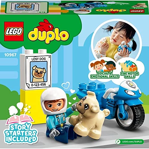 DUPLO Town Rescue Police Motorcycle (10967)