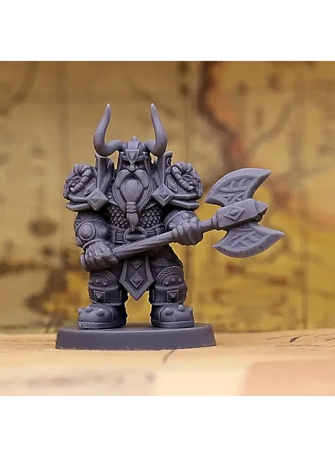 Generic Dwarf Heritage Miniature - Premium 3D Printed