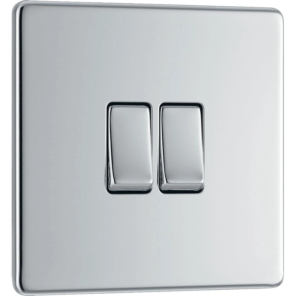 BG Electrical FPC42 - 10A 2-Gang 2-Way