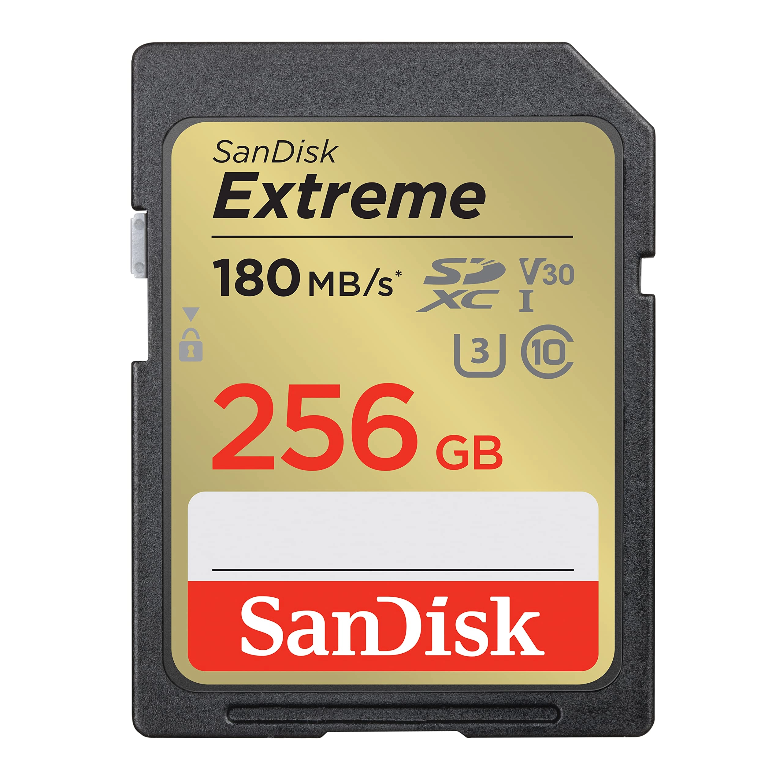 SanDisk Extreme SDXC UHS-I 256GB 180 Mb/s