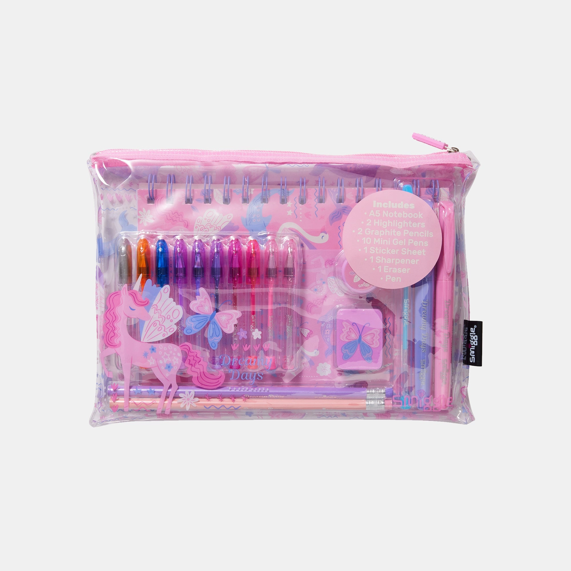 Smiggle Bright Eyes A5 Essentials - 20 piece(s) Gift Pack