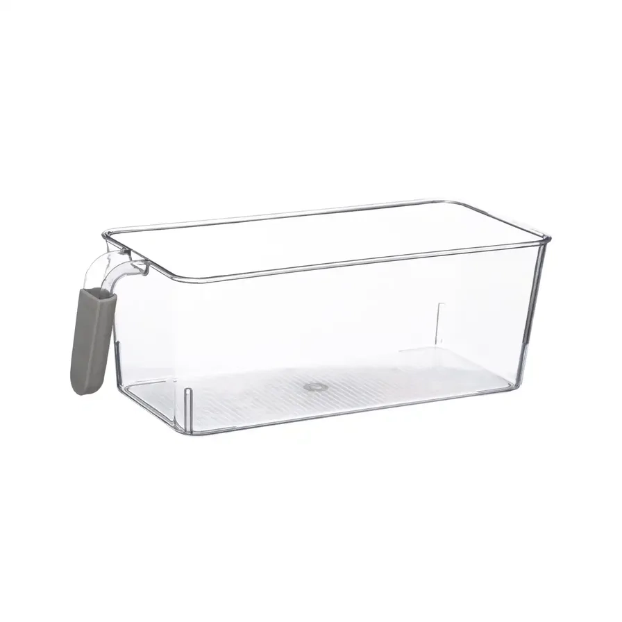 5Five Fridge Organizer W/Handle - 12.5 x 27.5 x 11 cm Clear
