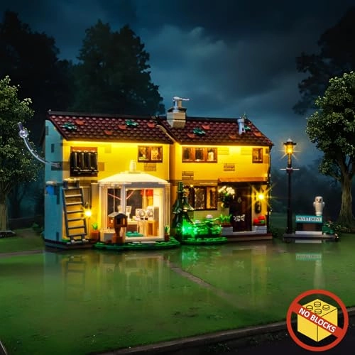 LED Light Set - Compatible with Lego 76451 Privet Drive Touch Dimmer Switch