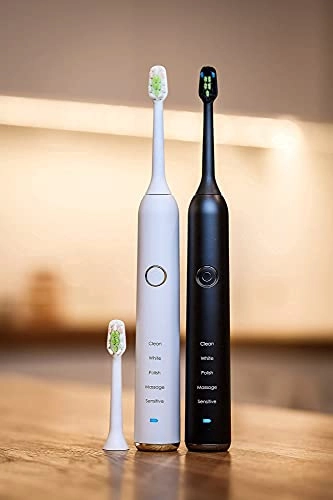 Symphony Sonic Toothbrush - 45 Days Per Charge 5 Brush Modes Up to 82,000 Movements per Minute