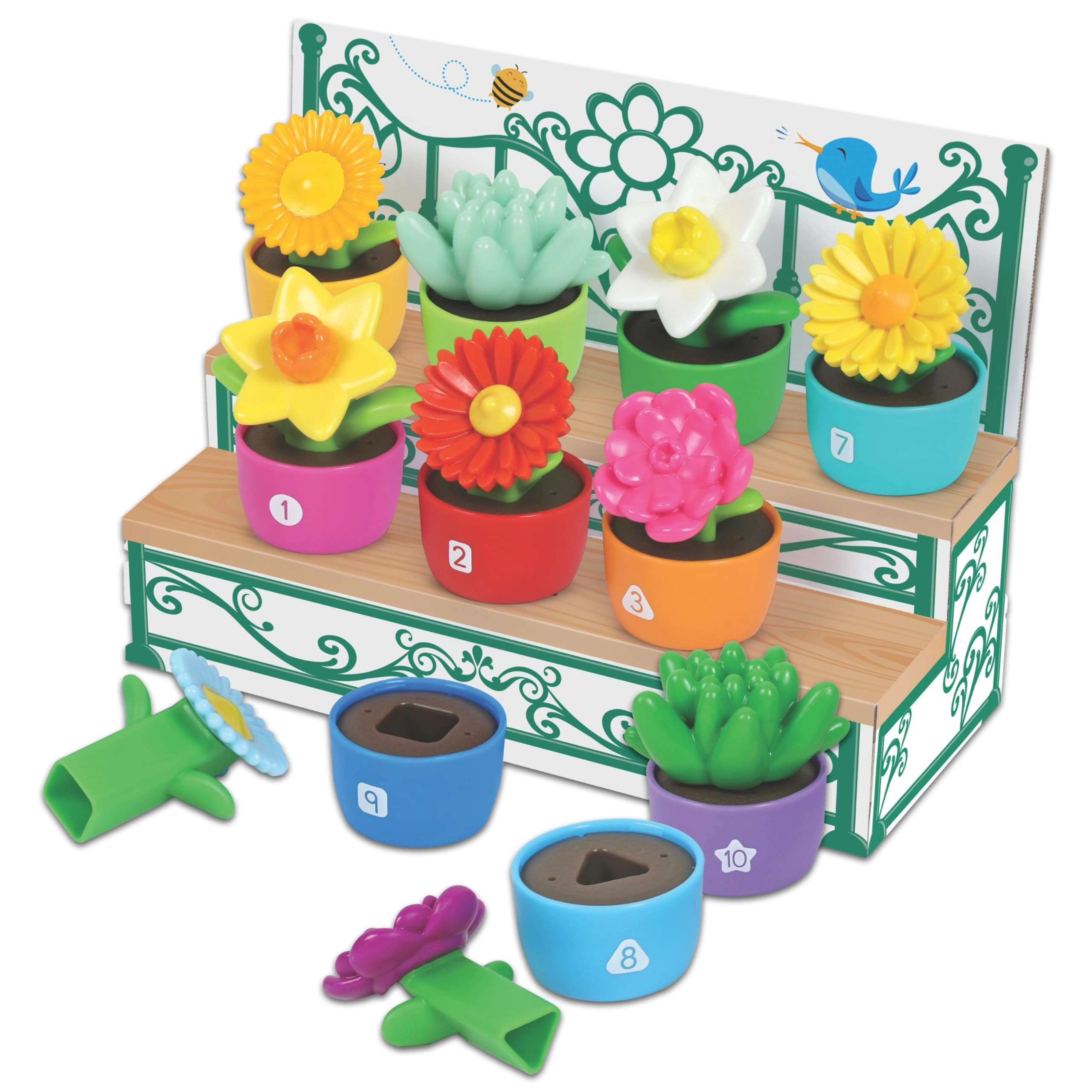 Learning Resources Shape & Color Garden - 18 months+ 20 pieces