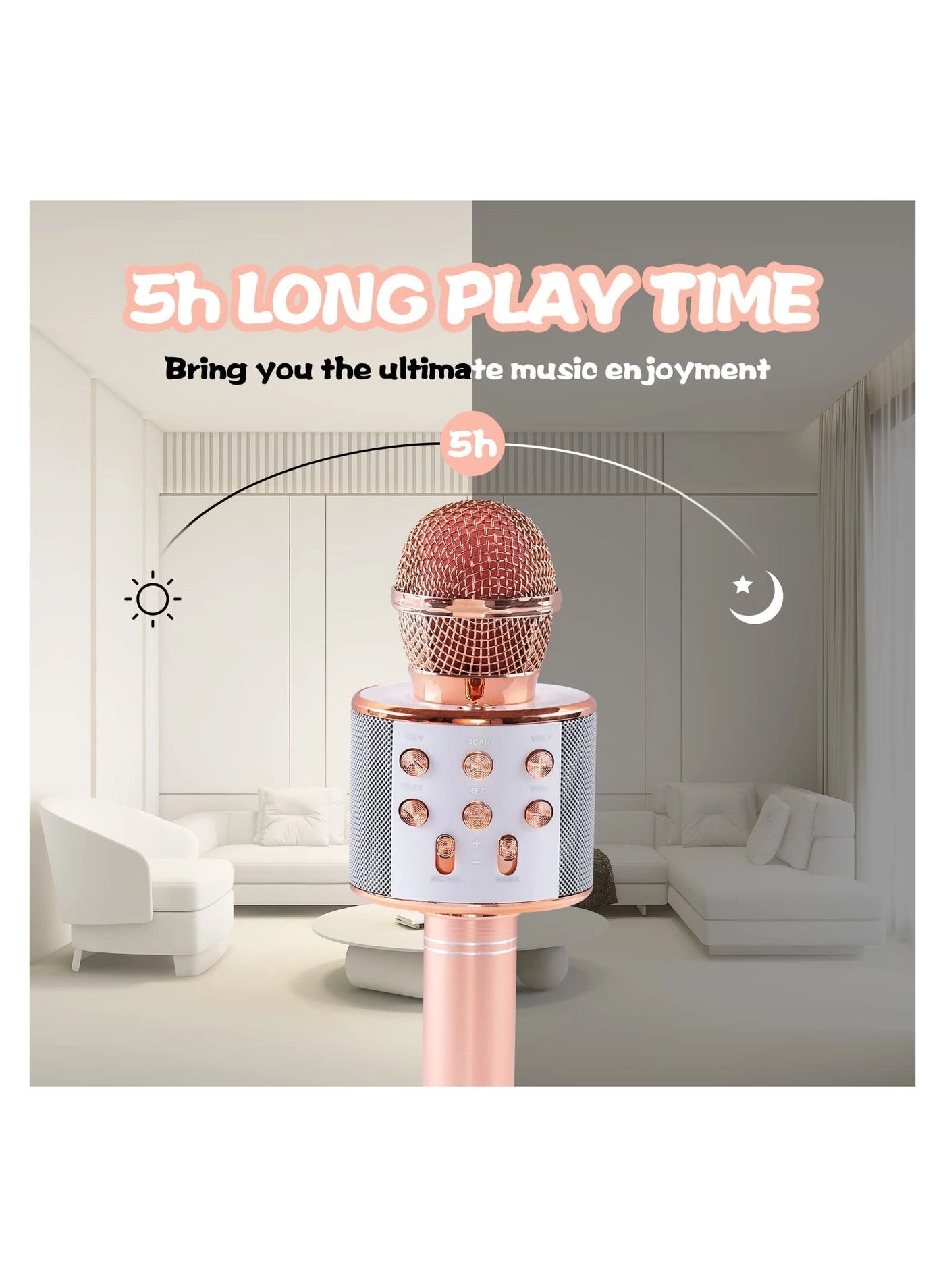 Handheld Wireless Bluetooth Microphone