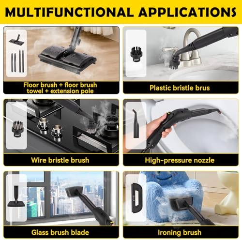 High Temperature Steam Cleaner - 4 bar 1600 ml