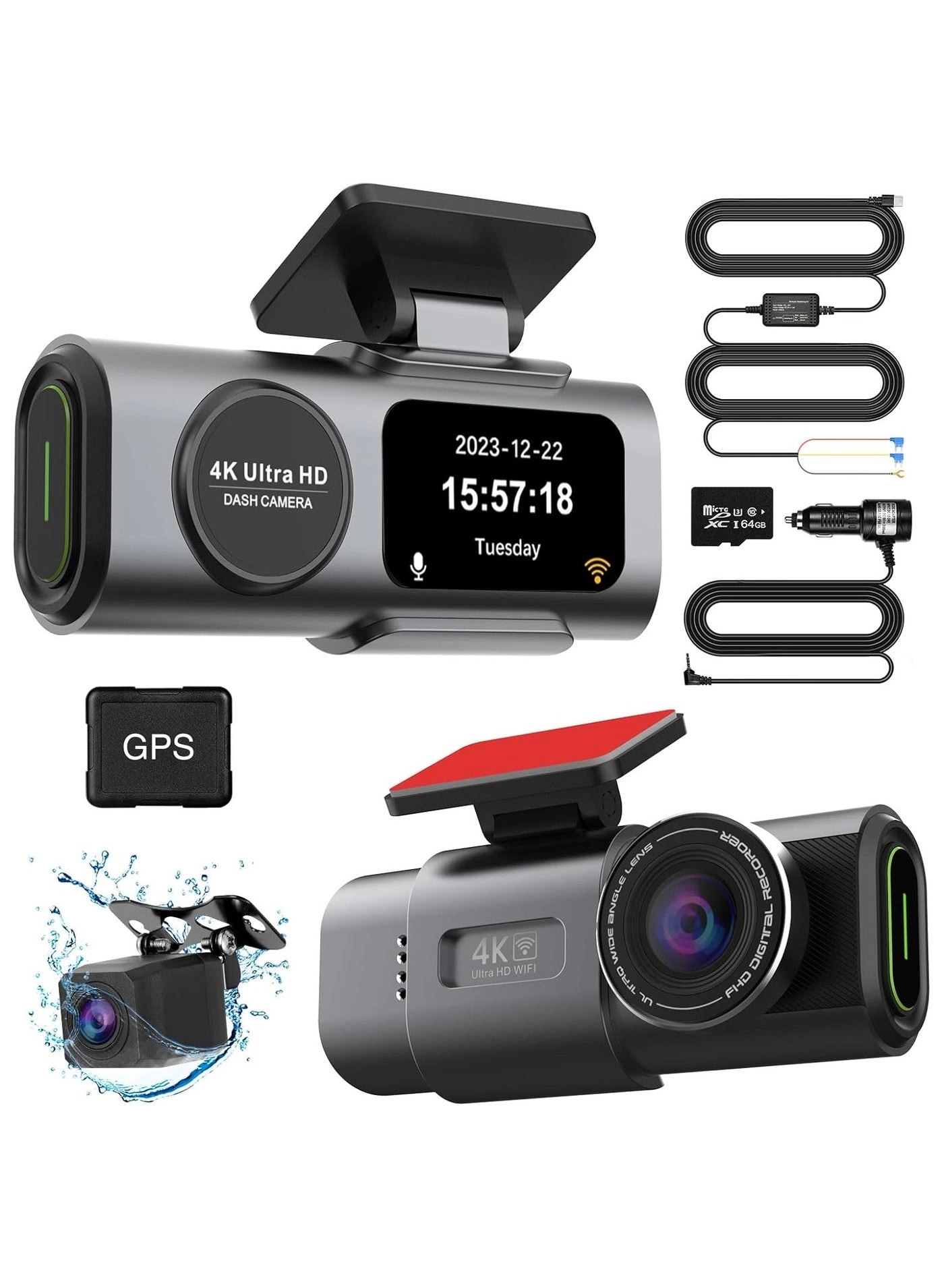 shopi.ae Dash Camera - 4K