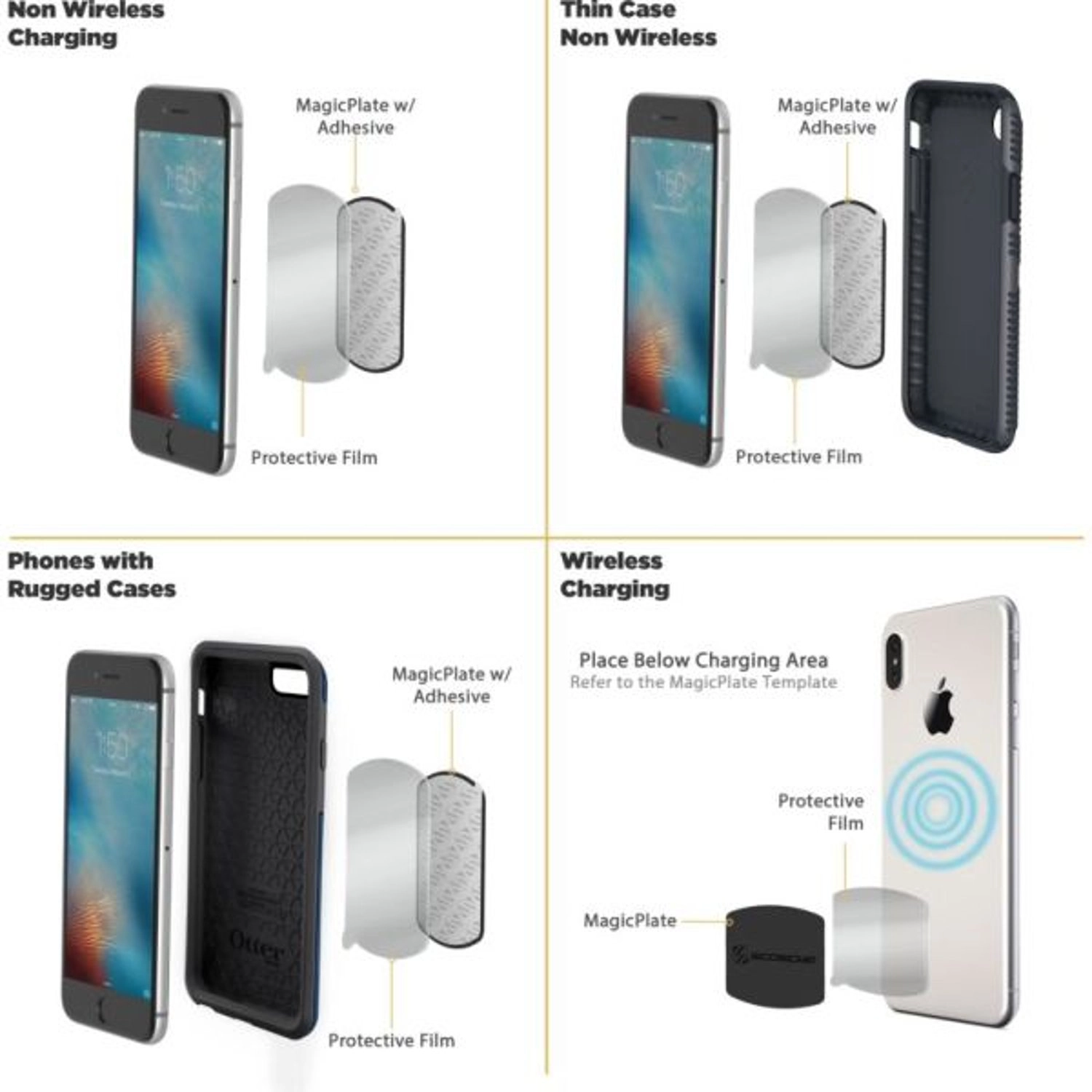 Magic Mount Elite - Magnetic Air Vent