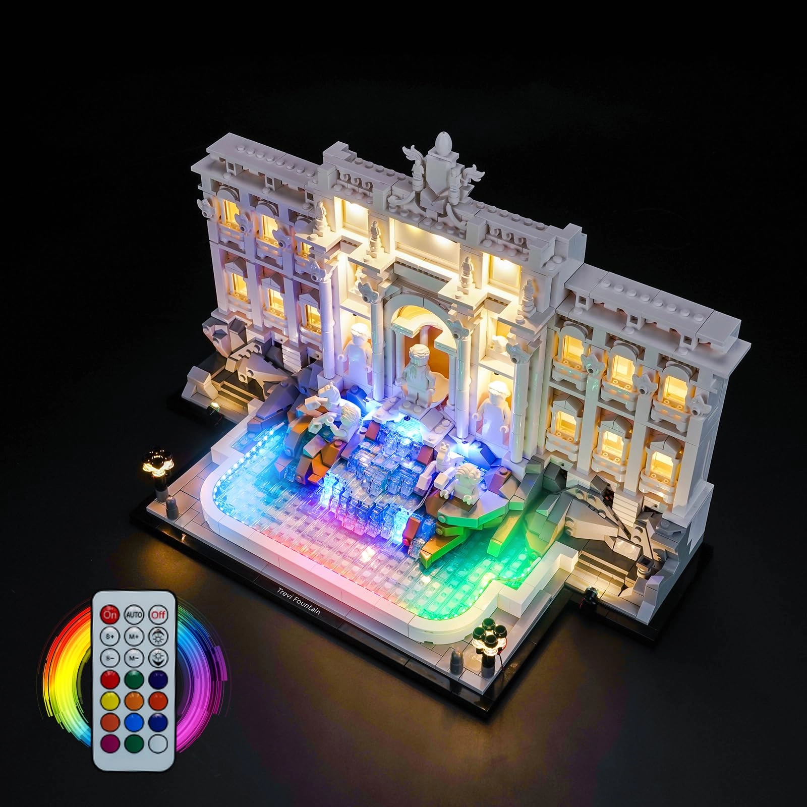 21062 Trevi Fountain - RGB Remote Control LED Light Set