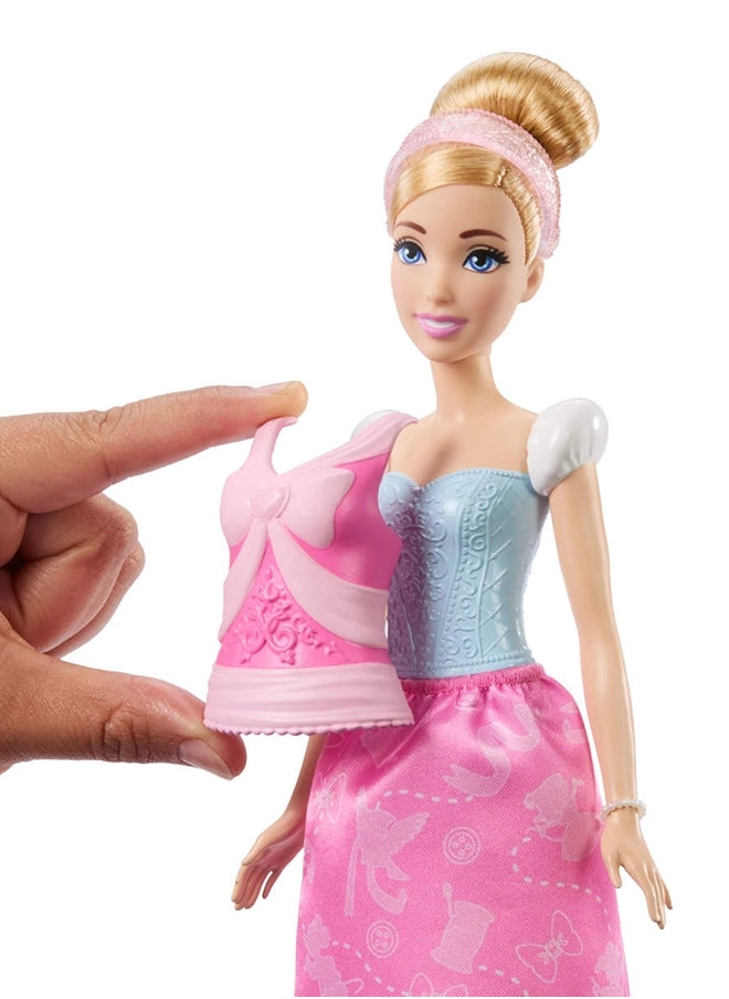 Cinderella Fashion Doll - 2 Looks Accessories 2-in-1 Stories