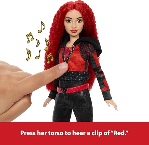 Red Musical Doll - Singing "Seeing Red" Ages 4+