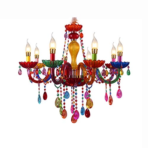 Color Crystal Chandelier