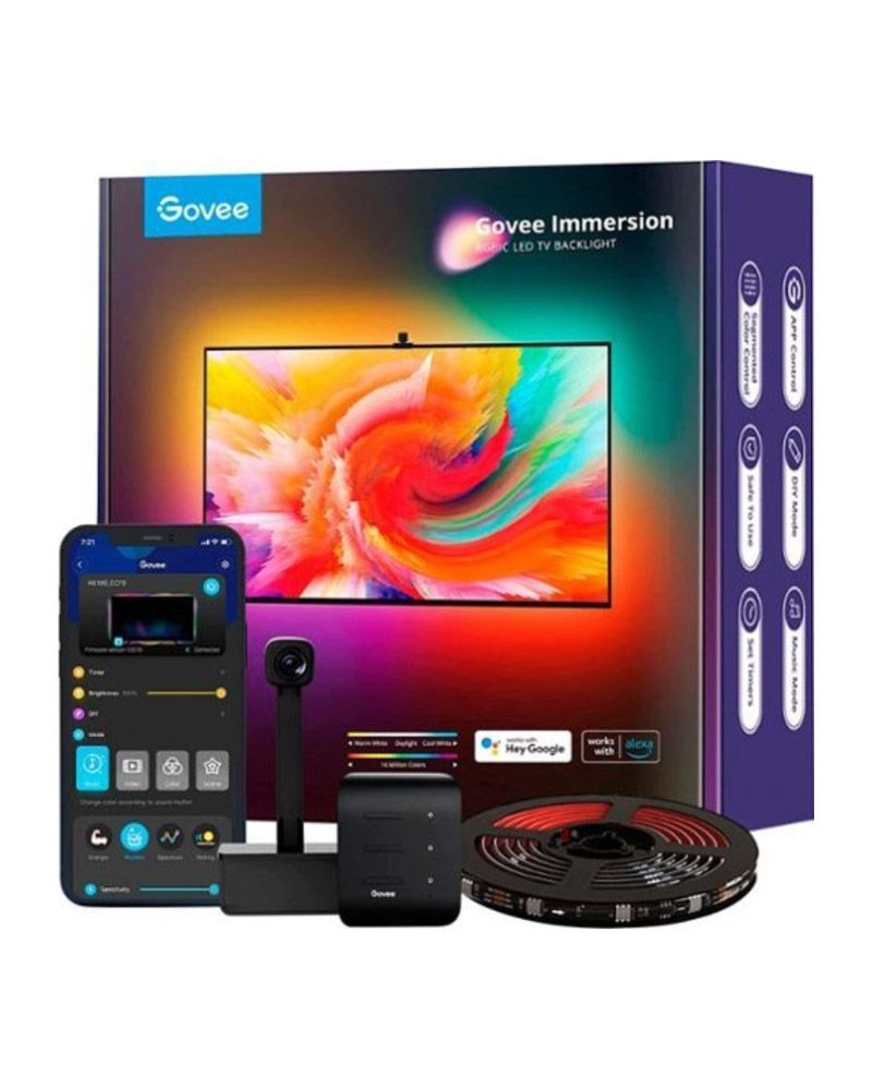 Immersion TV Strip Lights - 75-85 inch 1080p RGBIC