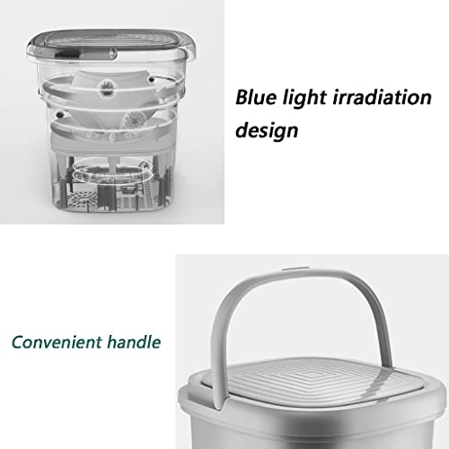 Folding laundry bucket B09MLFL6LR