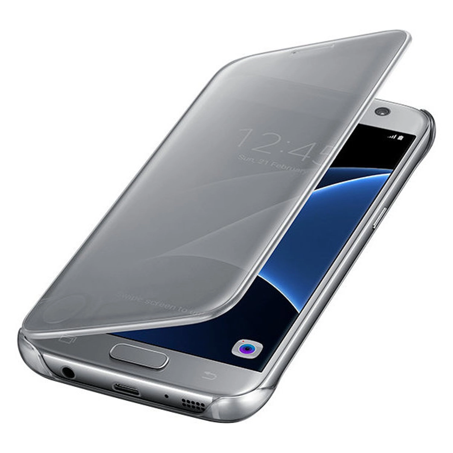 Clear View Cover for Galaxy S7 Edge