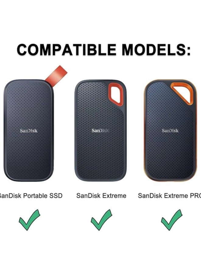 Carrying Case - 4.75 x 2.4 x 1.05 inches 500GB 1TB 2TB 4TB