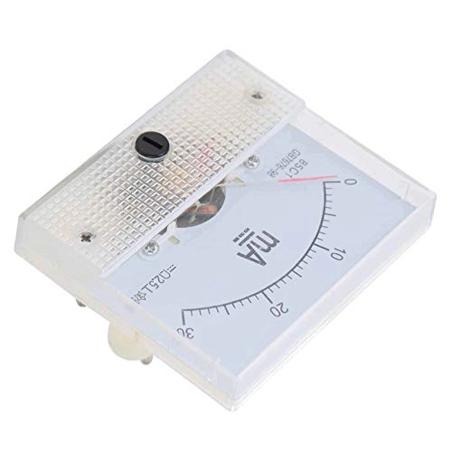 85C1-A - DC 0-30MA 2 Piece Analog Ammeter Voltmeter