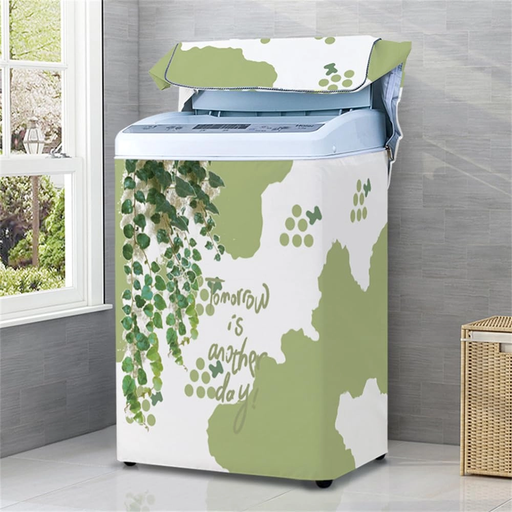 Odot Washing Machine Cover - S(4.5-5.5kg) Dark Green Top Loader