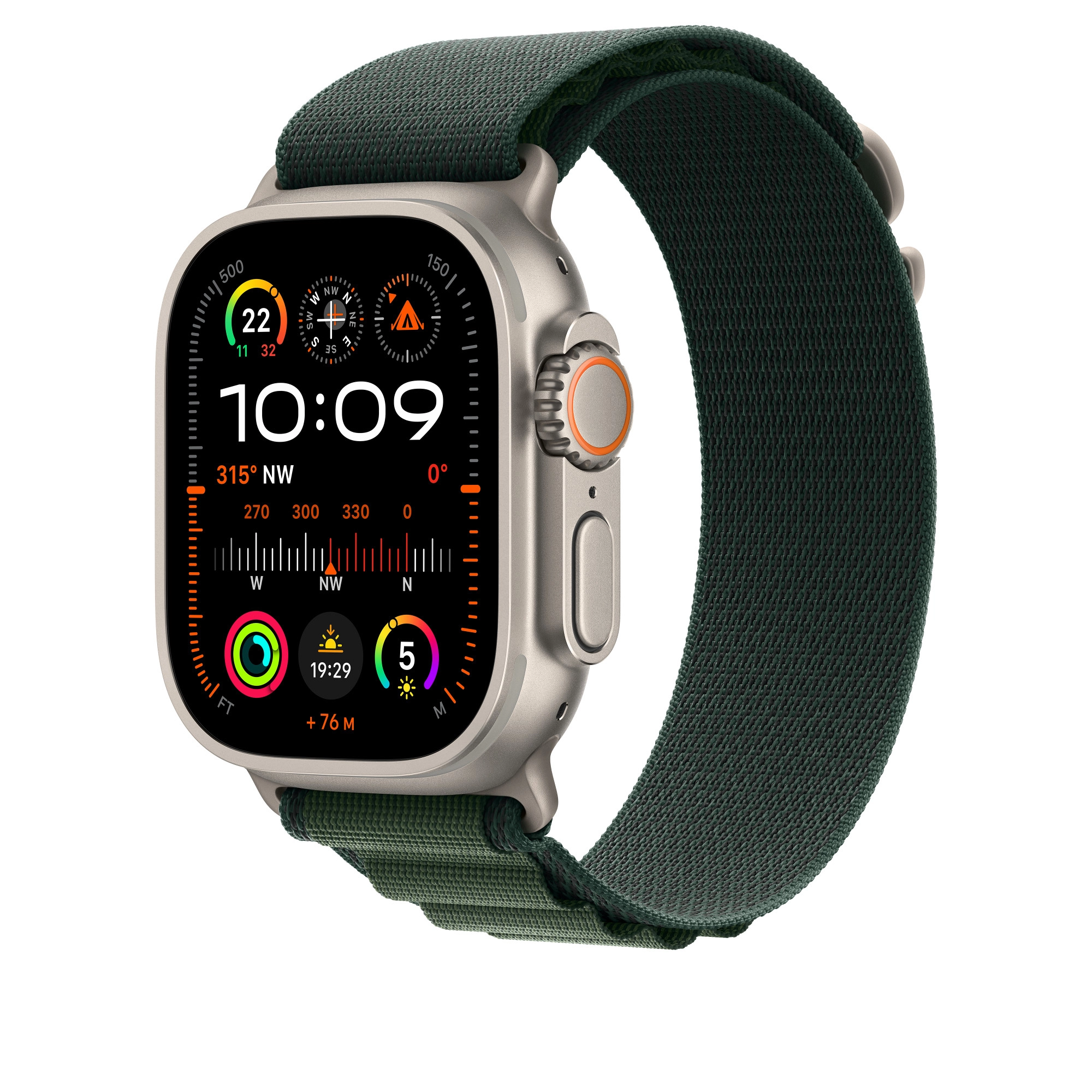 Alpine Loop - 49mm Small Green