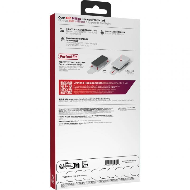 Clear Glass Screen Protector for Samsung Galaxy S26