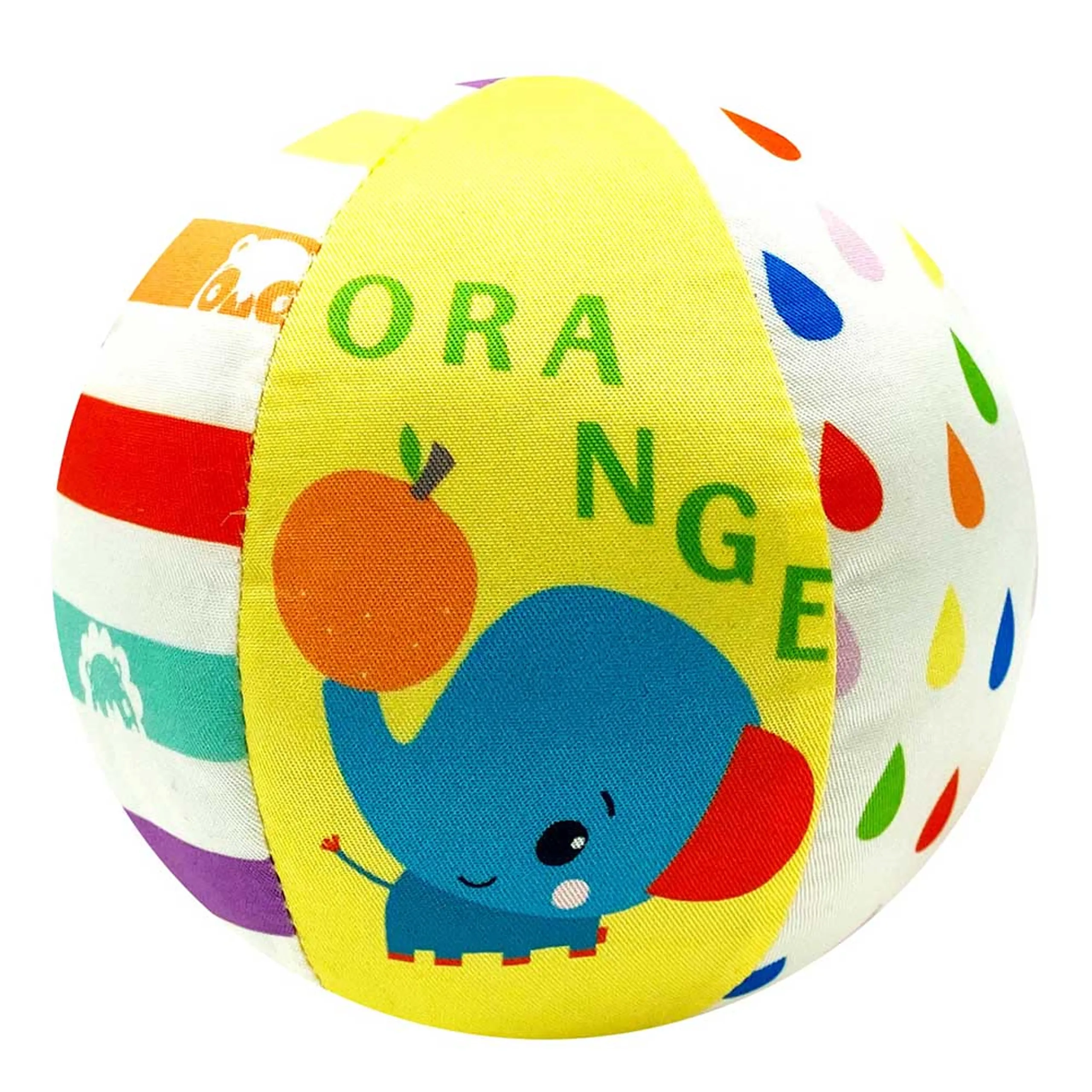 Fisher-Price Baby Plush Rattle Balls - 0 month and above cotton/fabric