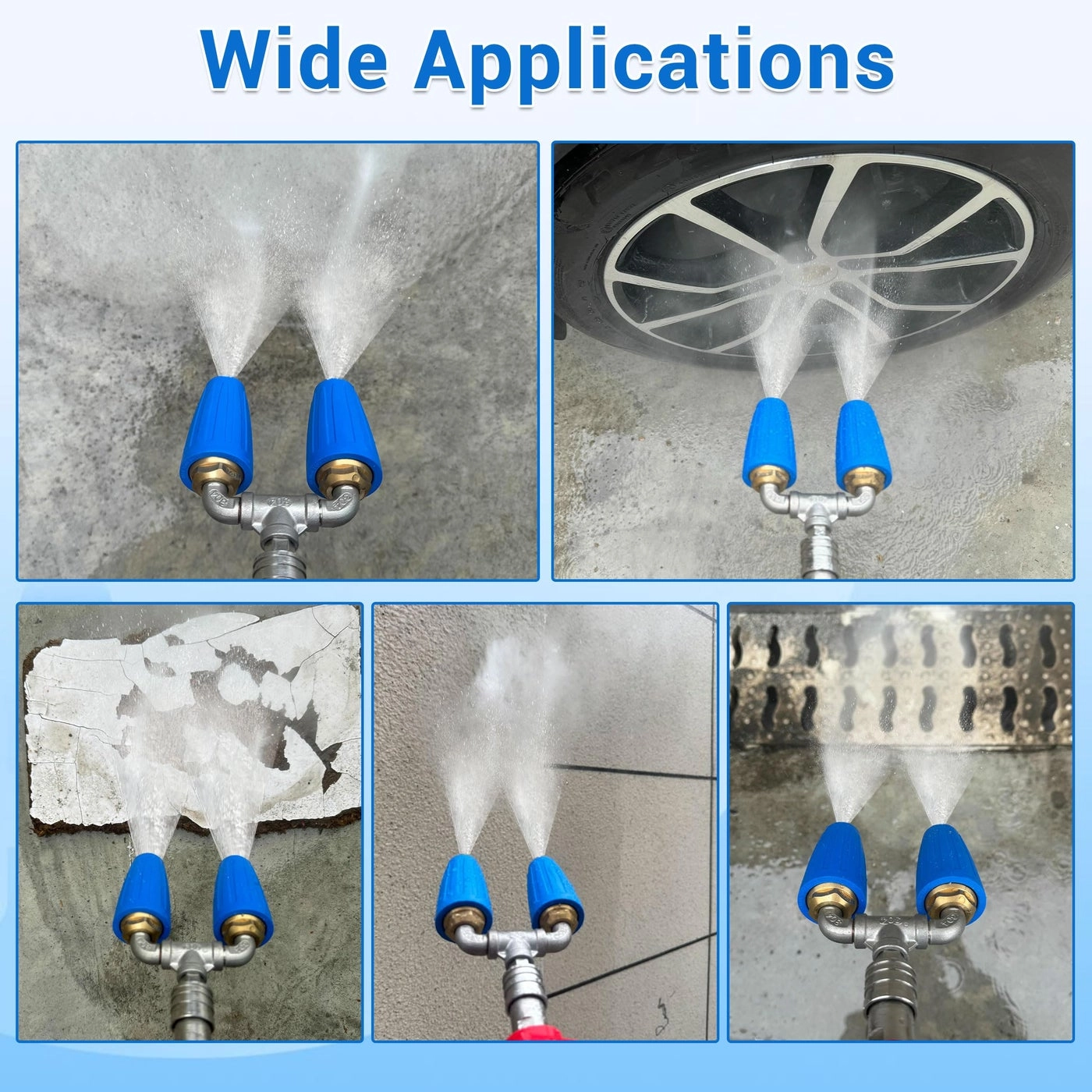 Dual Turbo Nozzle Pressure Washer