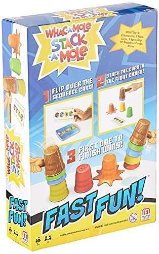 Fast Fun Whac-A-Mole Stack-A-Mole