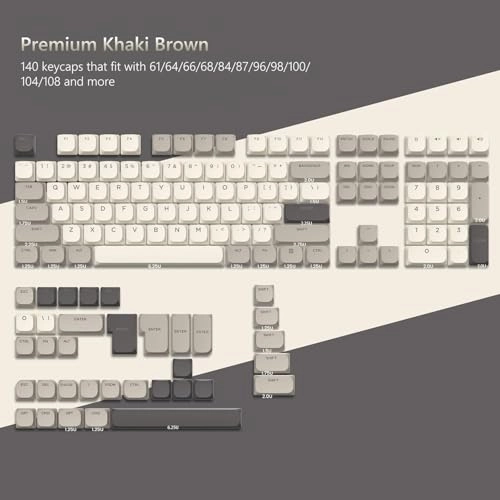 Low Profile Keycaps - ANSI US USB