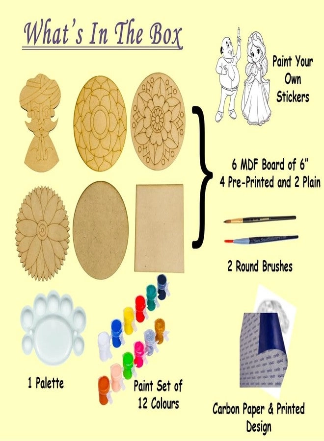 DIY Mandala Art kit - Brushes