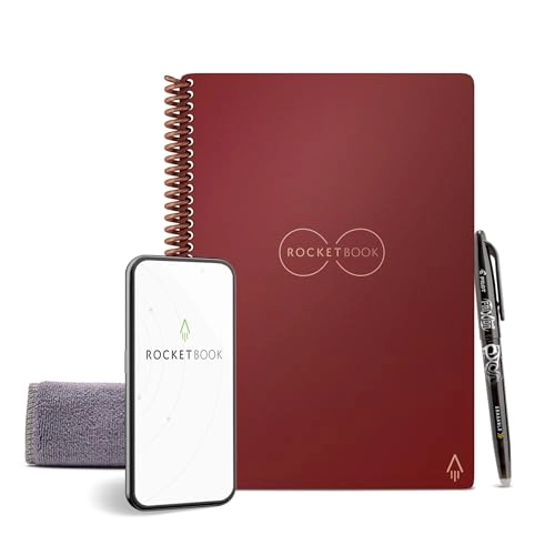 Smart Reusable Dot-Grid Notebook Executive Spiral - Dotted 36 Pages