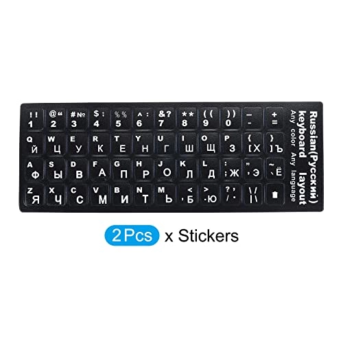 Keyboard Layout Stickers - English
