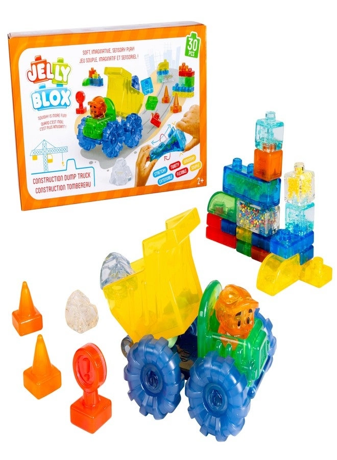 JELLY BLOX Construction Dump Truck - 30 pcs